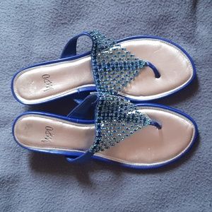 IMPO Thong Wedge Sandal 8.5